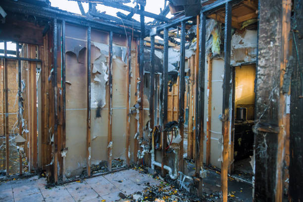 Professional Emergency Fire Cleanup technician working in Tariffville, CT